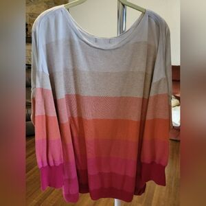 Colorful Striped Sweater